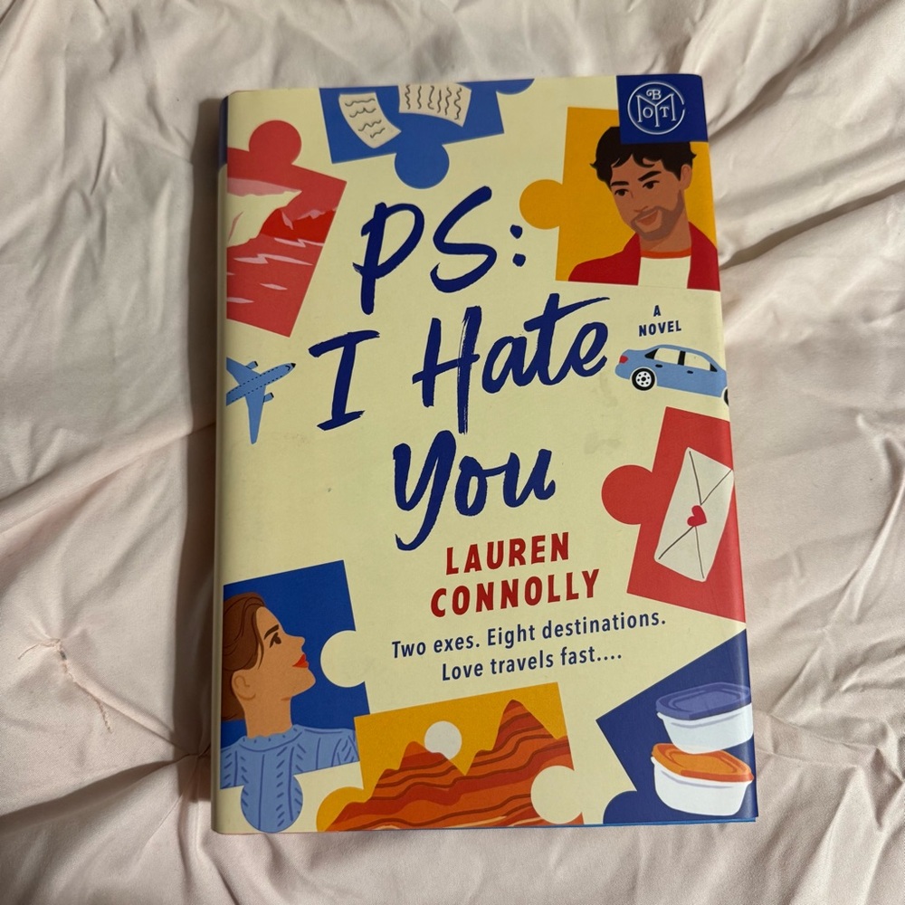 Book of the Month PS: I Hate You Novel by Lauren Connolly